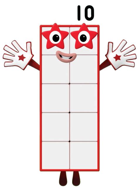 10 numberblocks|Ten (character) .
